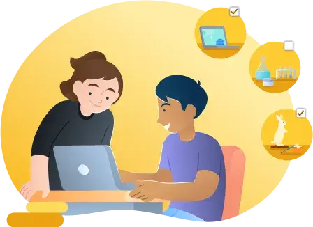 Illustration representing how to use a Flex Period to provide Student Choice opportunities